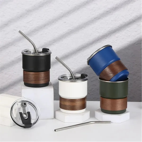 12oz Stainless Steel Camping Tumbler with Lid
