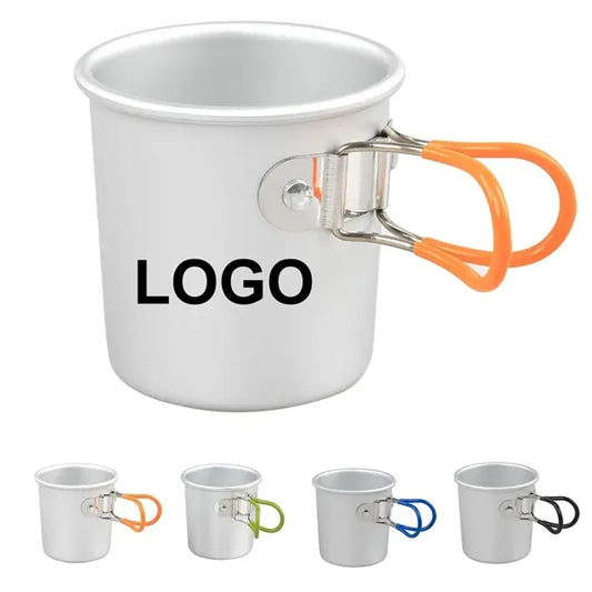5oz Aluminum Party Cup with Carabiner Handle