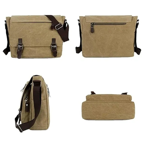 High Density Canvas Vintage Utility Tote Bag