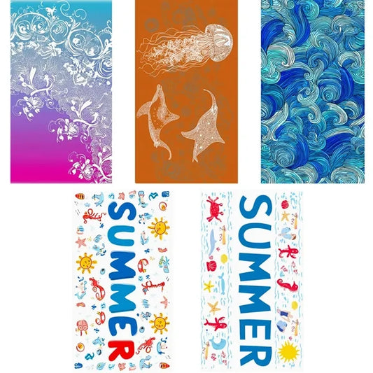Ultra Fine Microfiber Beach Towel
