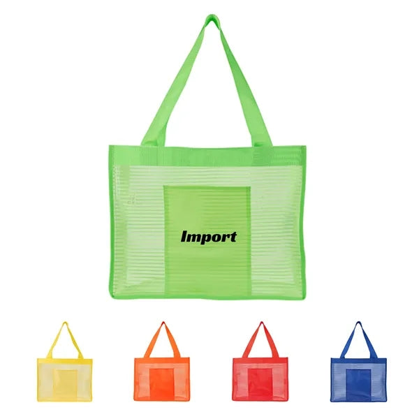 Mesh Beach Tote Pool Bag
