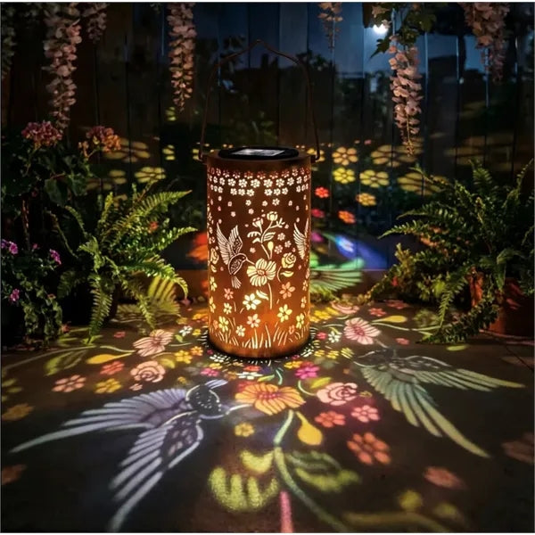 Solar Hummingbird Garden Color Light(Set Of Four)