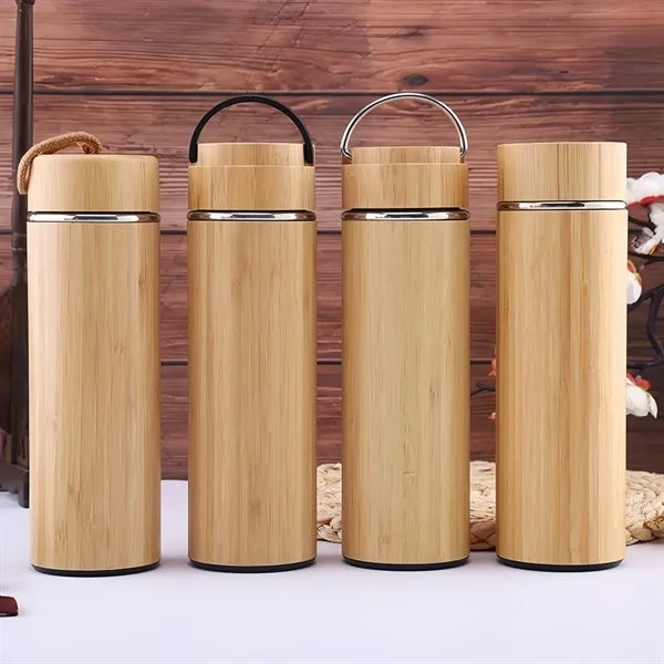 Bamboo Insulated Travel Bottle Eco Drinkware Cups