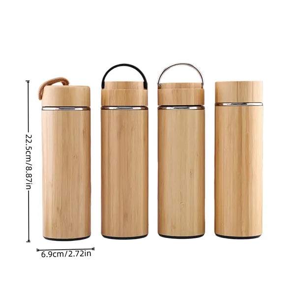 Bamboo Insulated Travel Bottle Eco Drinkware Cups