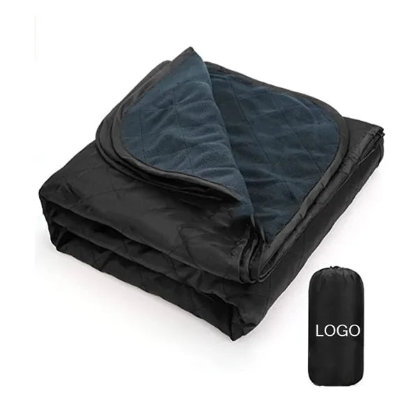 Outdoor Flannel Polyester Camping Blanket