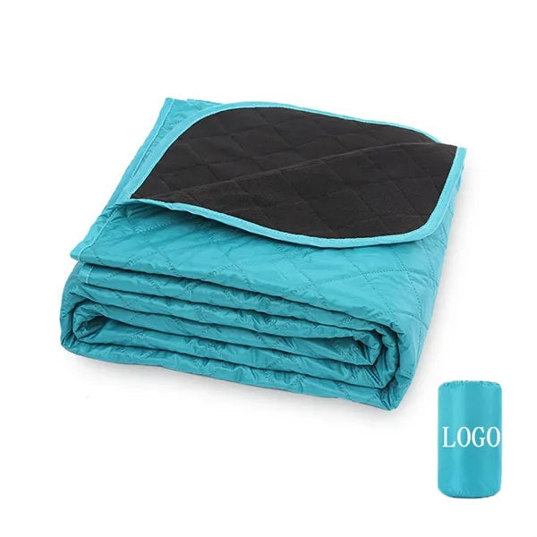 Outdoor Flannel Polyester Camping Blanket