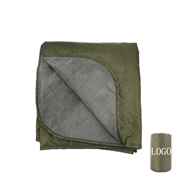 Outdoor Flannel Polyester Camping Blanket