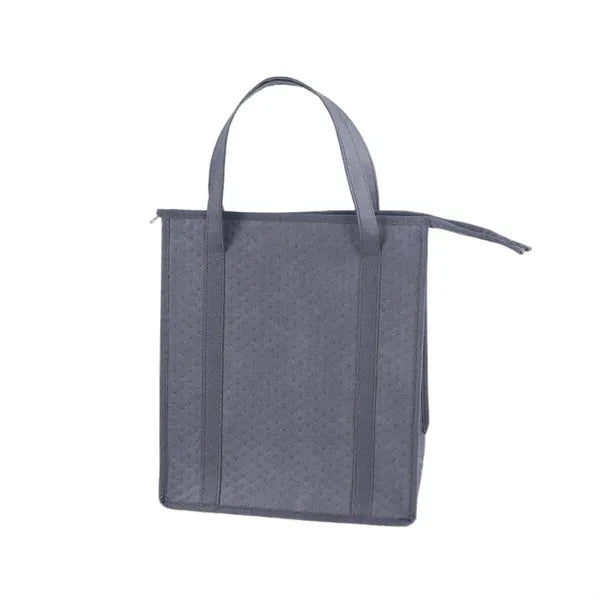 Embossed Dot Non-Woven Insulated Bag Portable Shopping