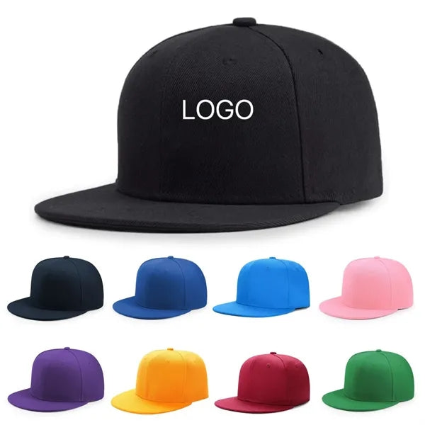 Flat Brim Hip Hop Casual Men's Baseball Cap