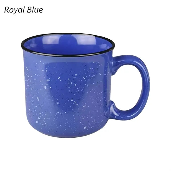 14oz Speckled Ceramic Campfire Mug