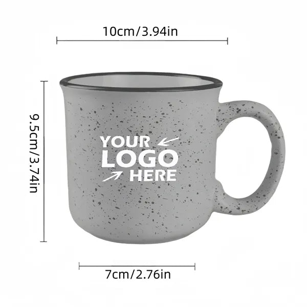 14oz Speckled Ceramic Campfire Mug