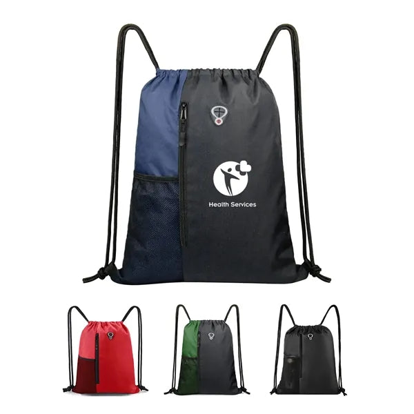 Multifunctional Drawstring Backpack Sports Gym Bag