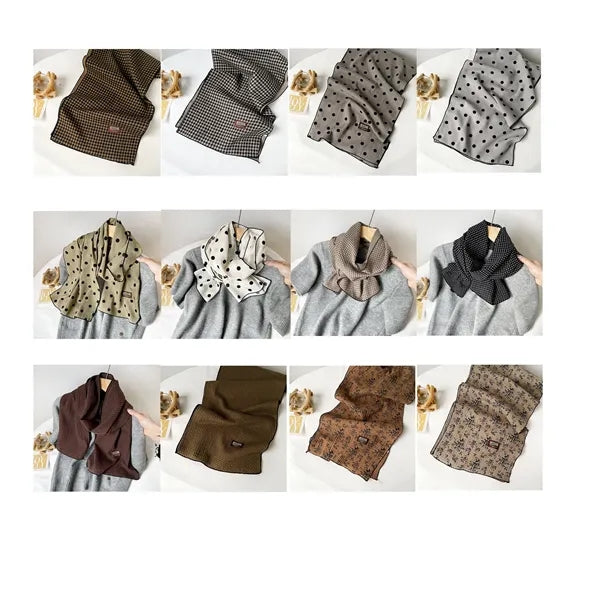 New Fashion linen-cotton Women 58*12.5-inch Long Scarf