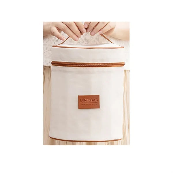 Round Insulated Lunch Bag