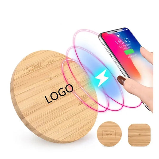 Bamboo Cell Phone Wireless Charger