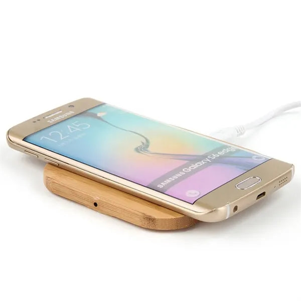 Bamboo Cell Phone Wireless Charger