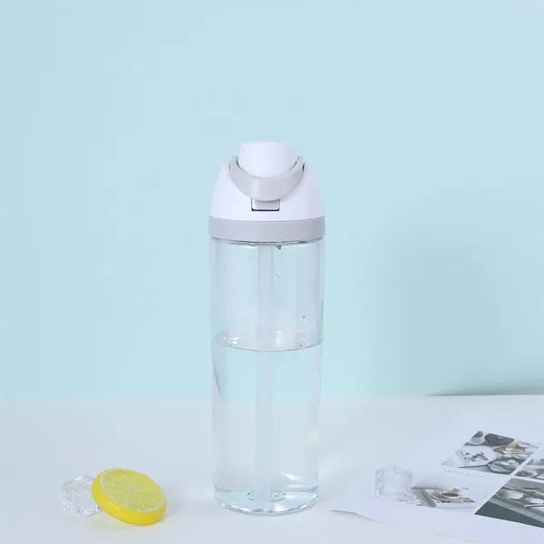 750ml Clear Plastic Water Bottle with FreeSip Straw