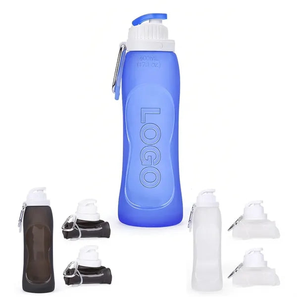 Collapsible Silicone Water Bottle