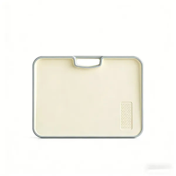 Japanese-style double-sided cutting board with rubbe