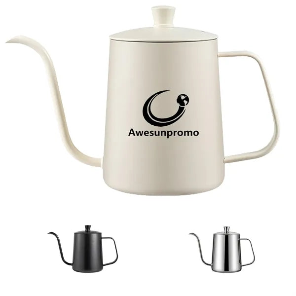 Gooseneck Pour Over Coffee Kettle with Lid