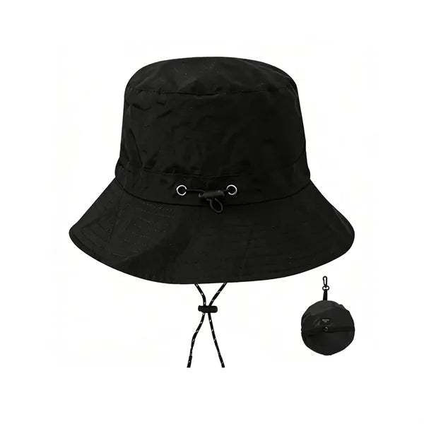 Unisex Wide Brim Sun Protection Bucket Hat