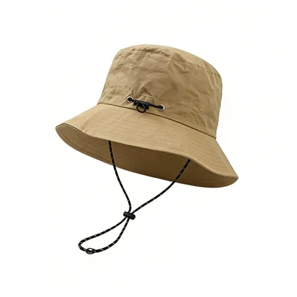 Unisex Wide Brim Sun Protection Bucket Hat
