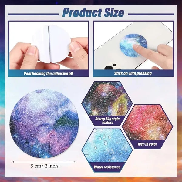 Round Textured Sensory Calming Stickers