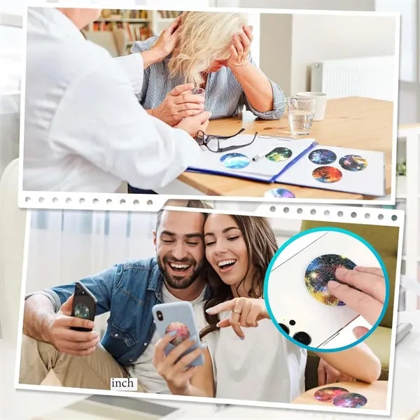 Round Textured Sensory Calming Stickers