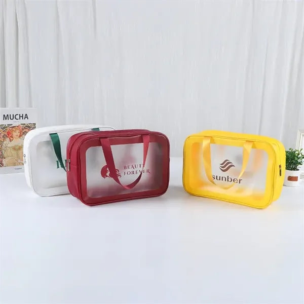 Translucent Waterproof Makeup Cosmetic Bag