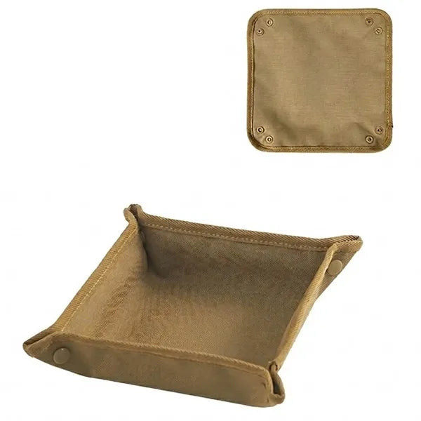 Square Foldable Portable Outdoor Camping Gear Storage Tray