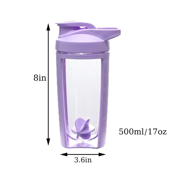 17OZ Portable Protein Shaker Bottle
