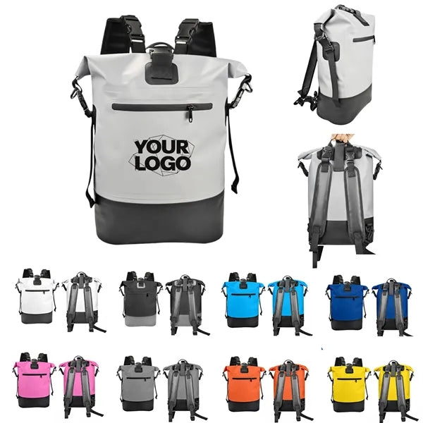 Waterproof Roll Top Backpack Dry Bag for Outdoor