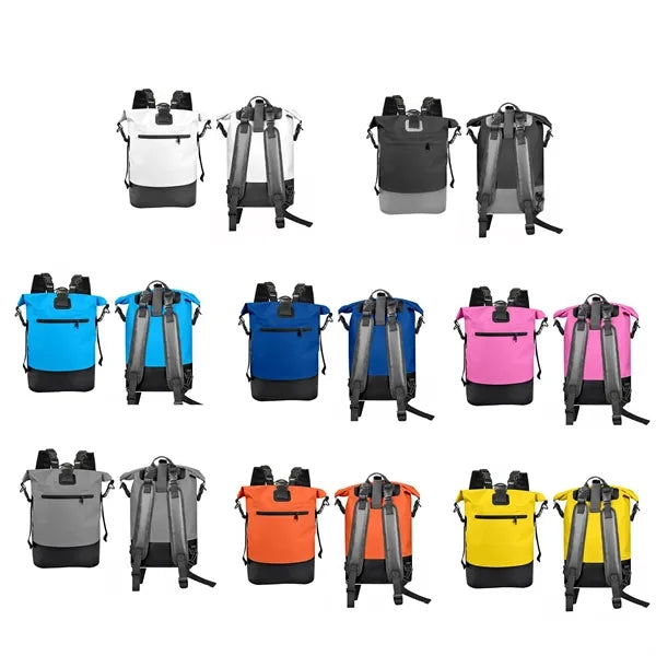 Waterproof Roll Top Backpack Dry Bag for Outdoor