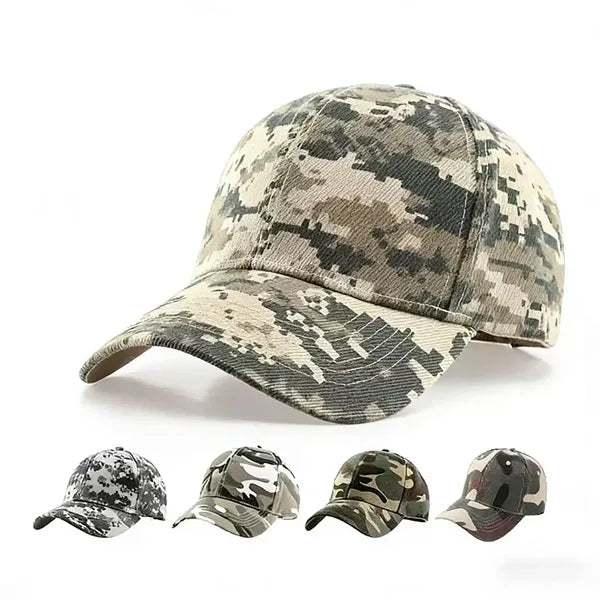 Outdoor Camo Baseball Cap Guy