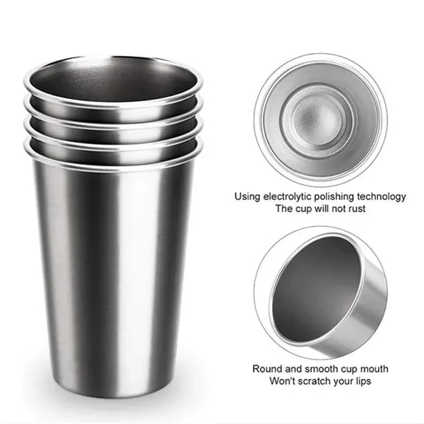 304 Stainless Steel Beer Cup