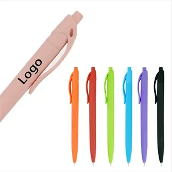 Logo Stylish Plastic Business Ballpoint Pen