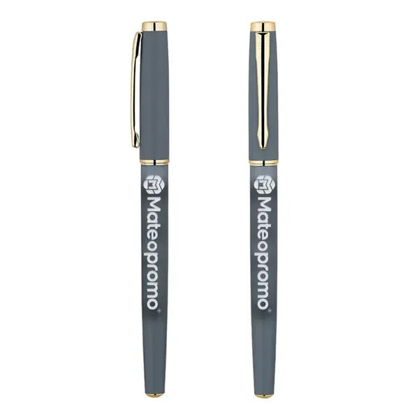 Logo Stainless Steel Executive Ballpoint Pen