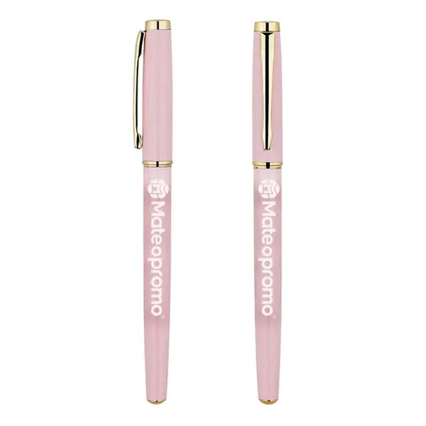 Logo Stainless Steel Executive Ballpoint Pen