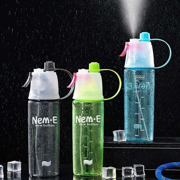 20 oz Leakproof Water Bottle with Extra Spray Head