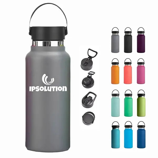 32 oz Wide Mouth Stainless Steel Vacuum Flask