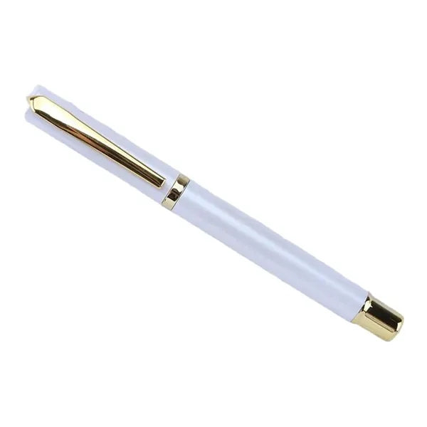 Logo Stylish Plastic Business Ballpoint Pen