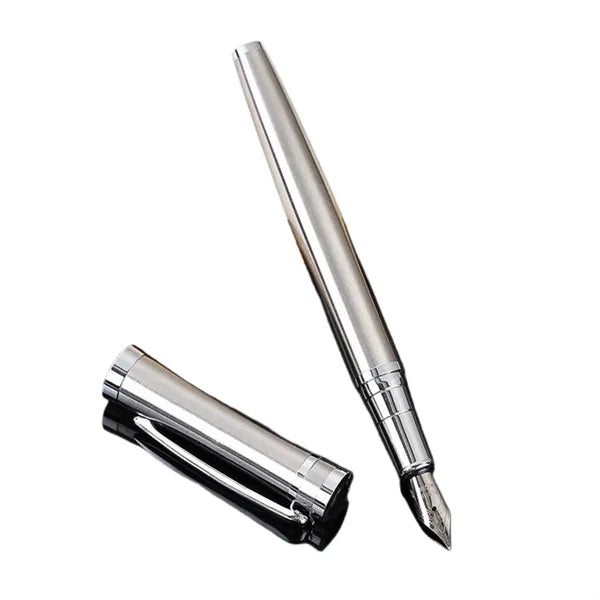 Metal Fountain Pen Smooth Writing for Business Office Sc