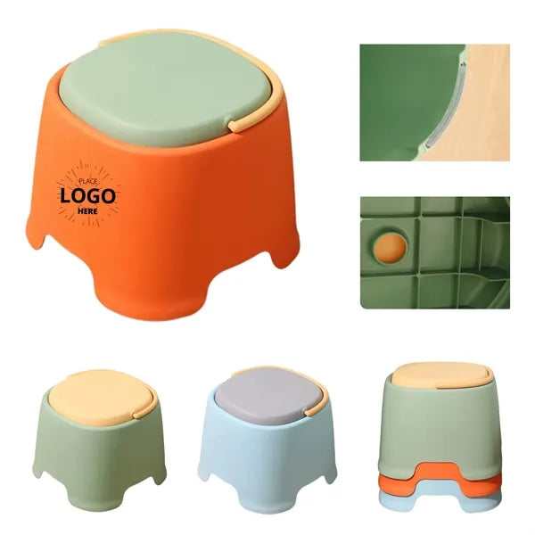 Non-Slip Plastic Step Stool