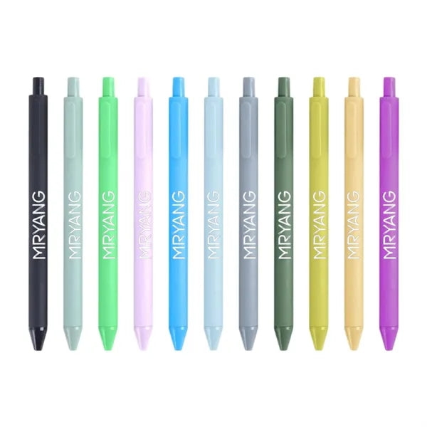 Retractable Gel Ink Pen Smooth Writing Click for Office