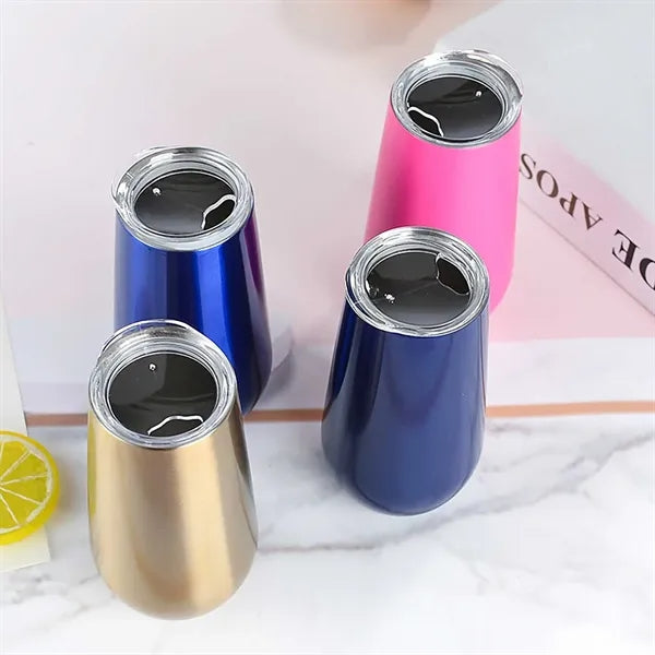 6oz Stainless Steel Champagne Cup