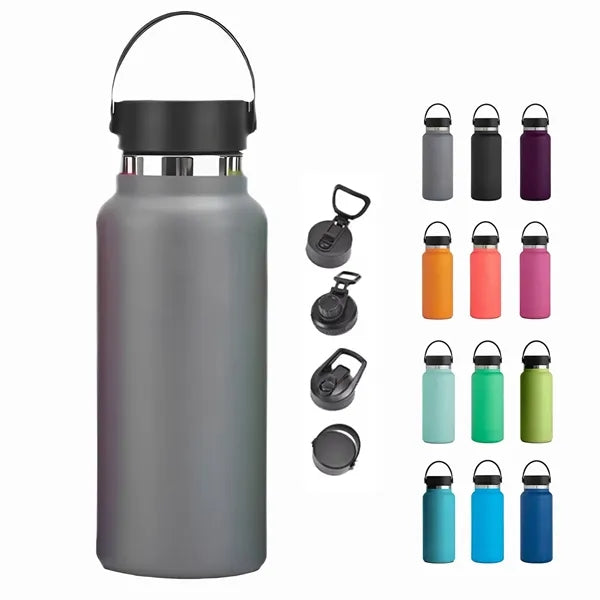 32 oz Wide Mouth Stainless Steel Vacuum Flask