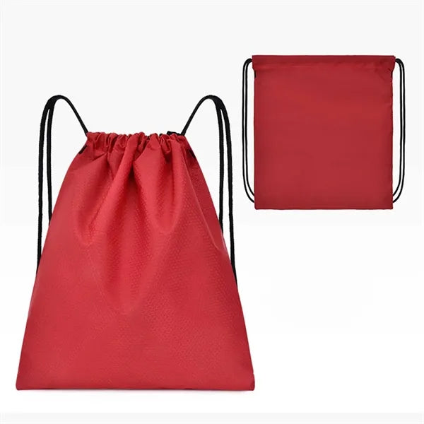 Premium Nylon Drawstring Backpack