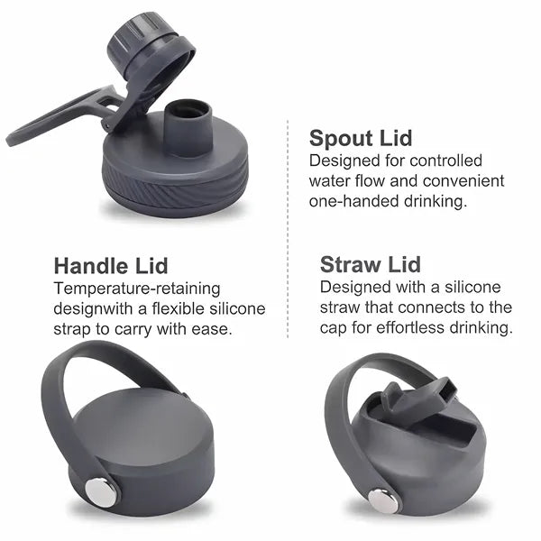 32 oz Wide Mouth Stainless Steel Vacuum Flask