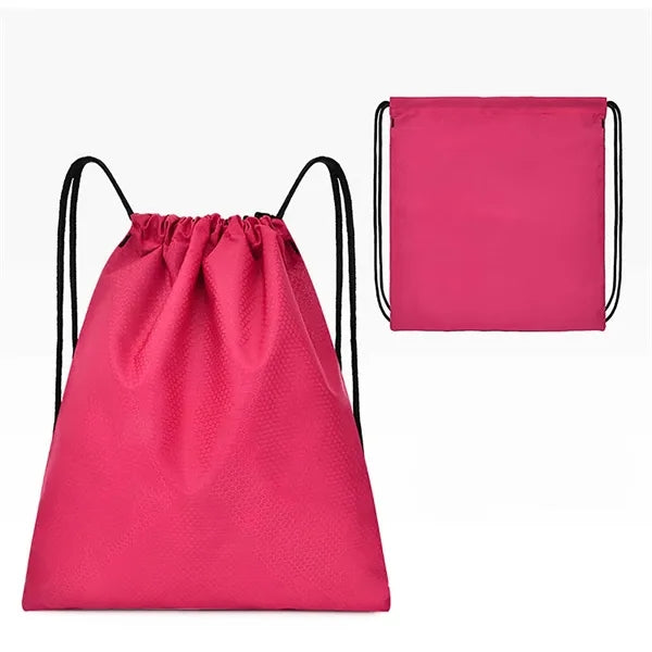 Premium Nylon Drawstring Backpack