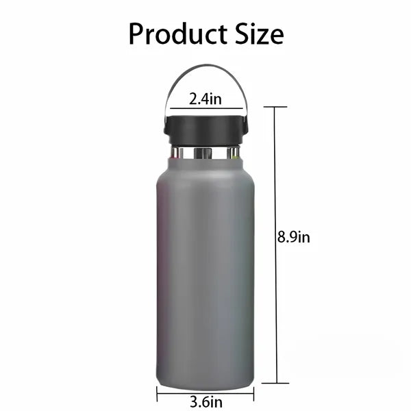 32 oz Wide Mouth Stainless Steel Vacuum Flask